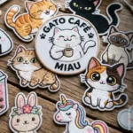 Uso de parches personalizados de moda