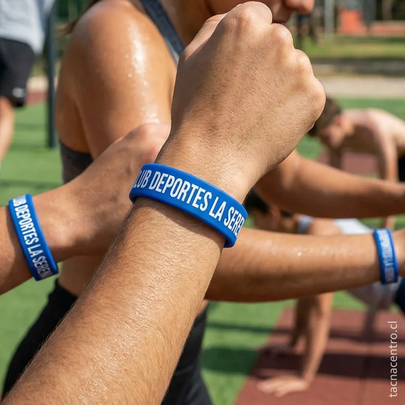 Uso de pulseras para eventos deportivos