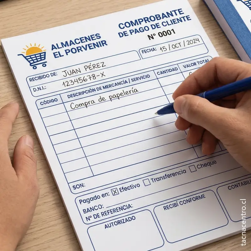 Talonarios de notas de venta ideales para emprendedores y pequeños negocios.