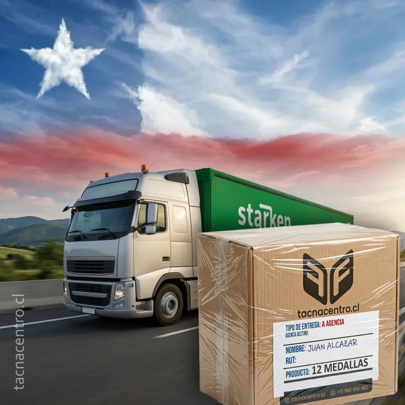Logística de Distribución y Envío Rápido de Medallas a Regiones de Chile