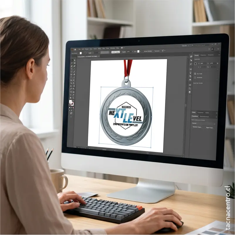 Diseño Creativo y Digital de Medallas para Eventos y Premiaciones