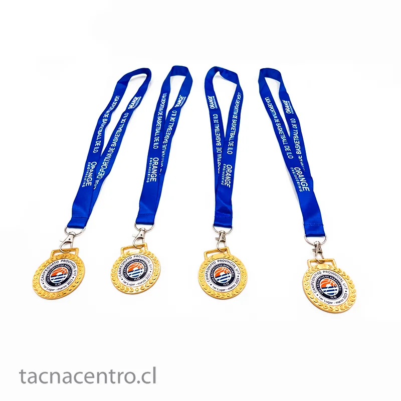 Medallas con Cinta Sublimada a Full Color para Merchandising y Eventos
