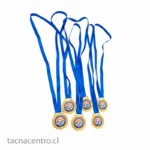 Medallas para Deportes Variados con Diseño Personalizado y Cinta Sublimada