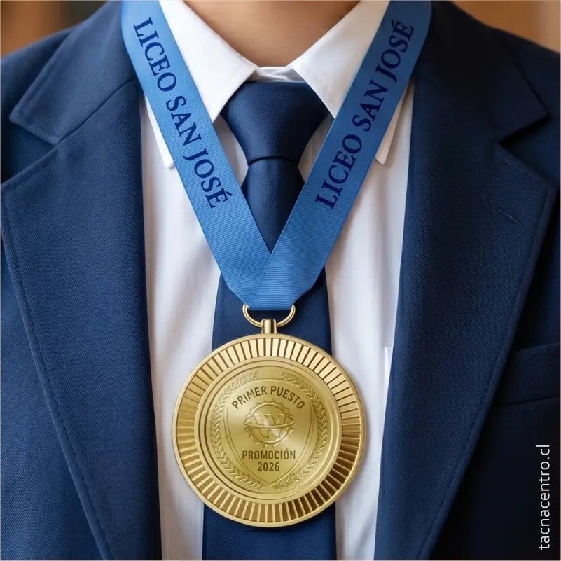 Medallas Escolares para Premiación de Colegios y Aniversarios en Chile 2026