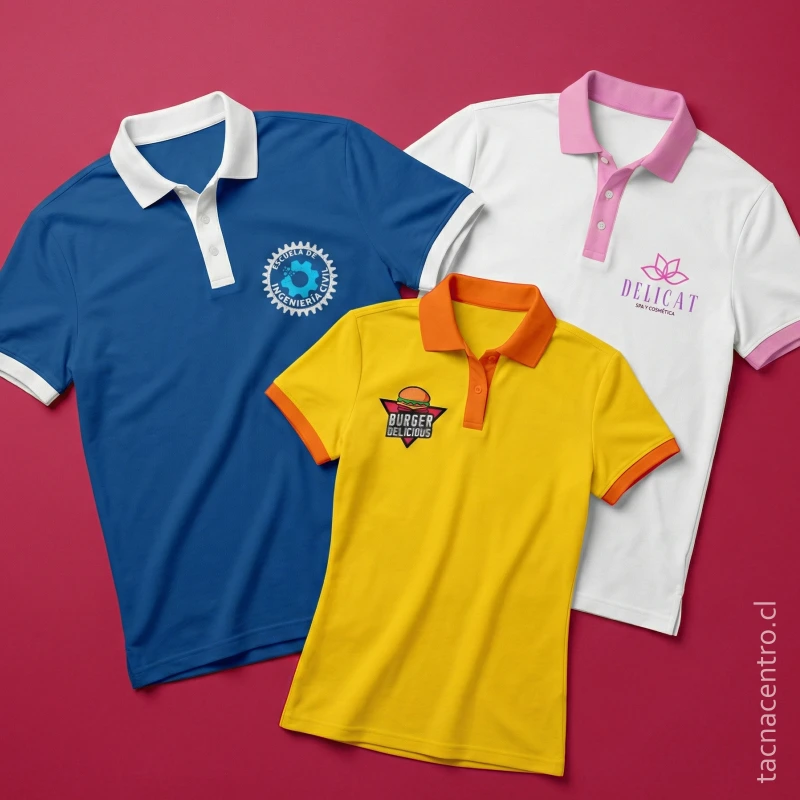 portada poleras corporativas rojo intenso 2026 portada de poleras corporativas personalizadas