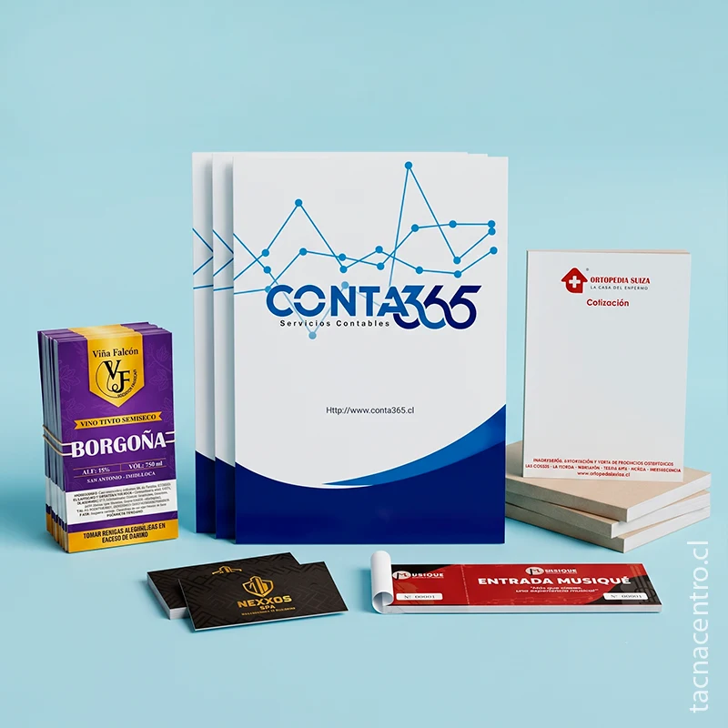 Imprenta y papeleria personalizadas corporativa para chile Imprenta y papeleria personalizadas corporativa para chile