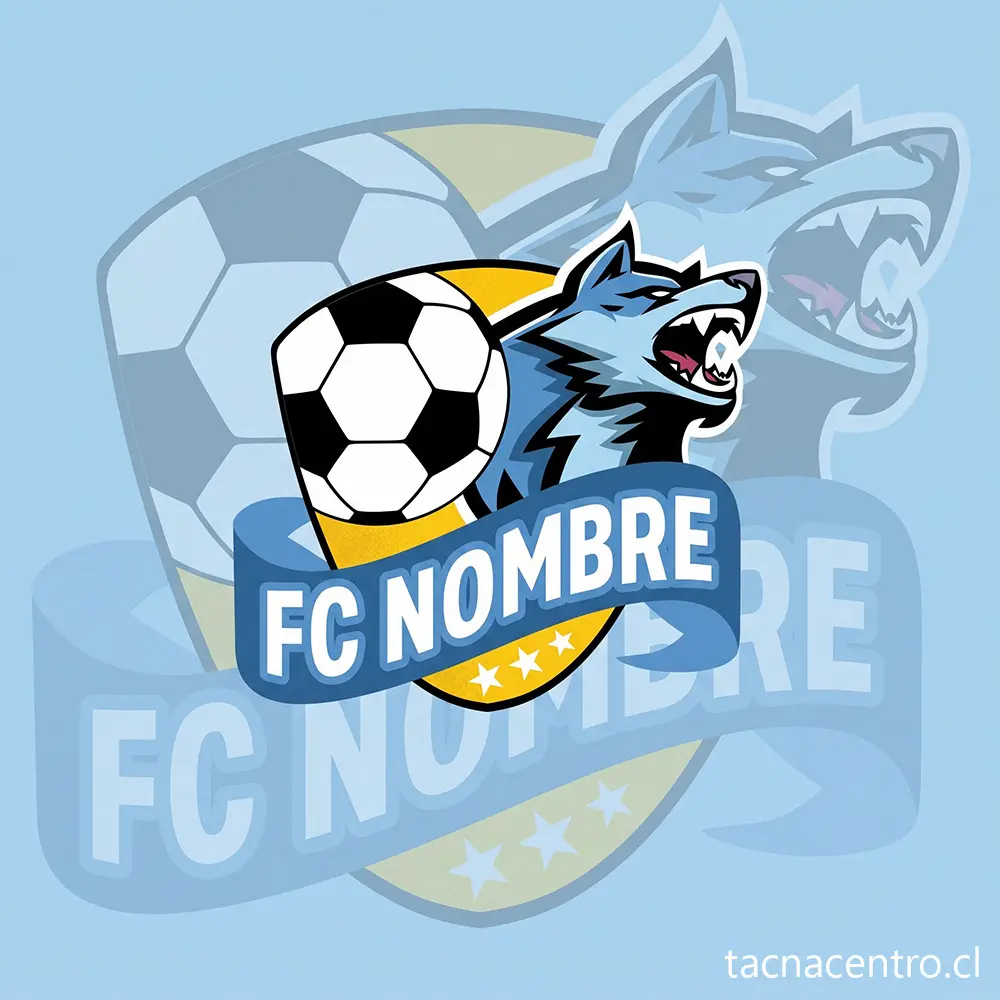 diseño de logos de futbol personalizables