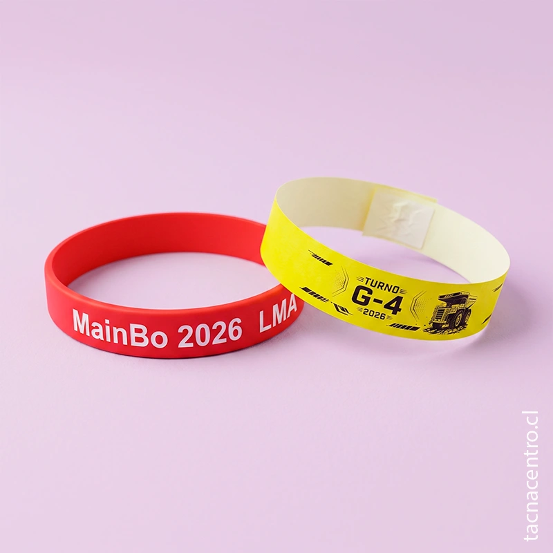 Pulseras para Eventos personalizadas